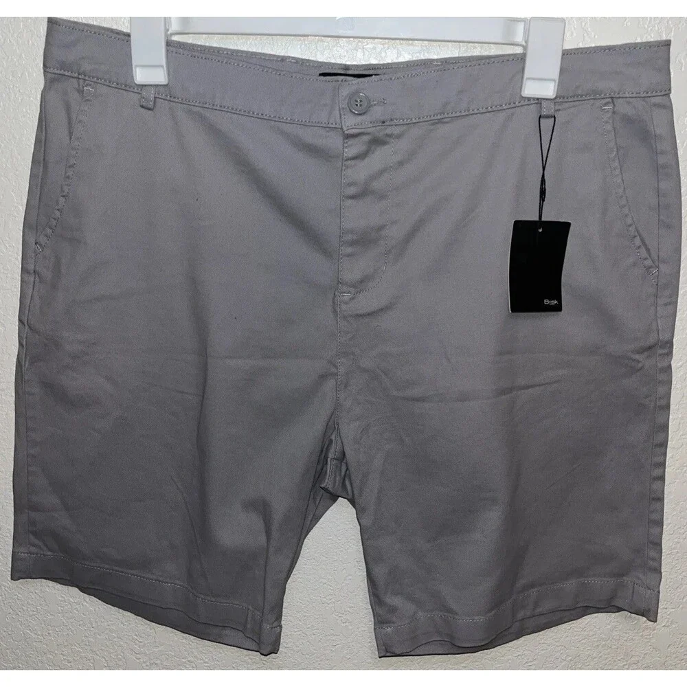Brisk Chino Shorts Men Size 42 Gray